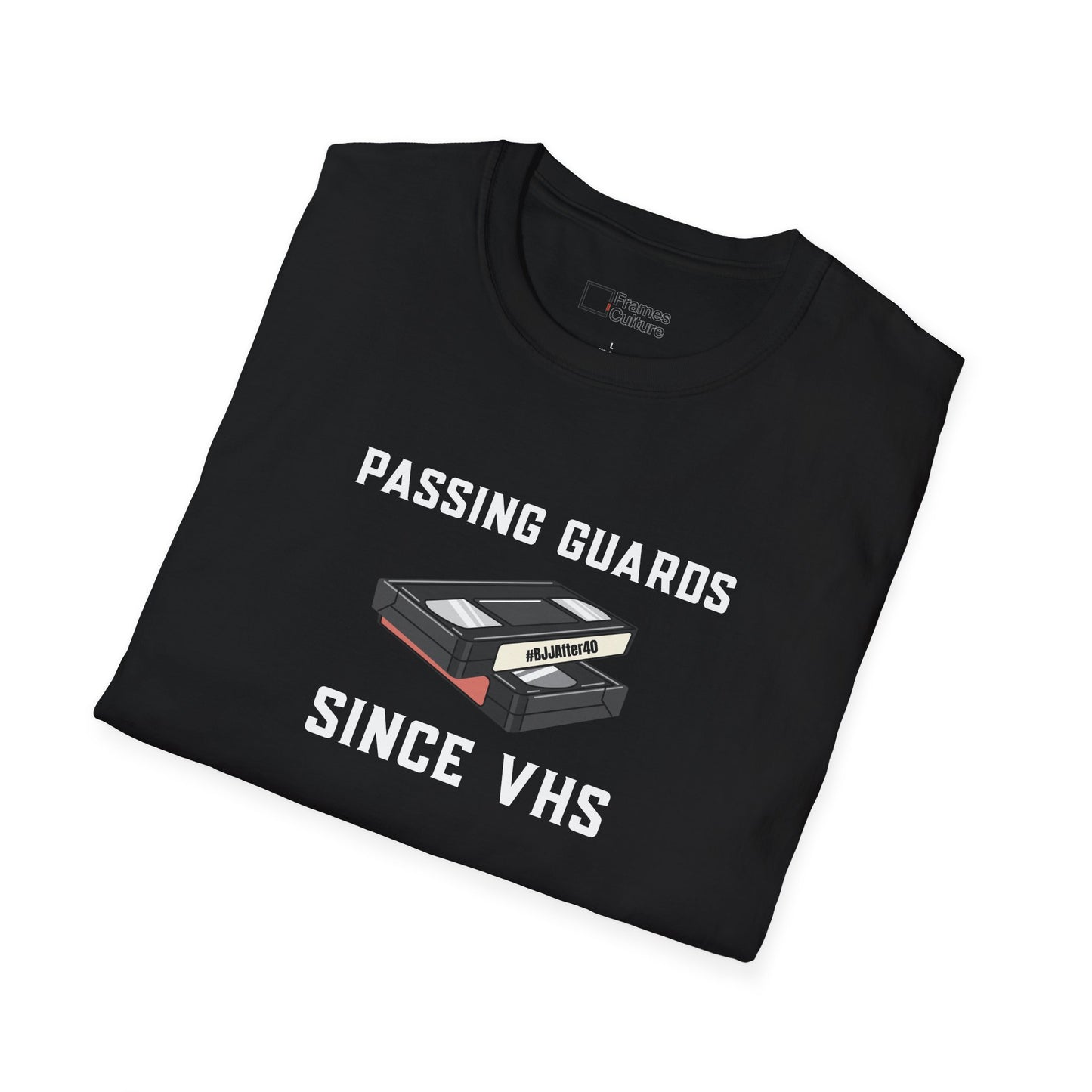 Brazilian Jiu Jitsu shirt - Passing Guarda Since VHS - Graphic