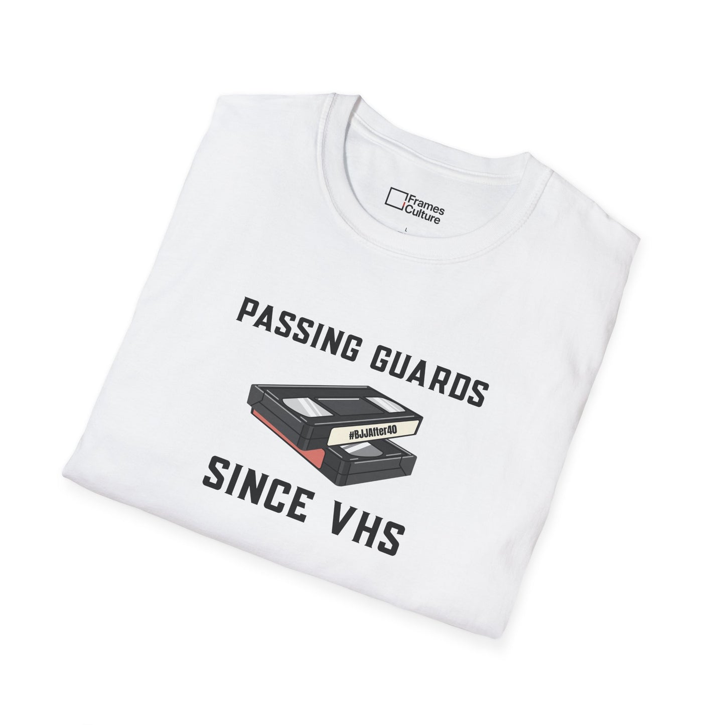 Brazilian Jiu Jitsu shirt - Passing Guarda Since VHS - Graphic
