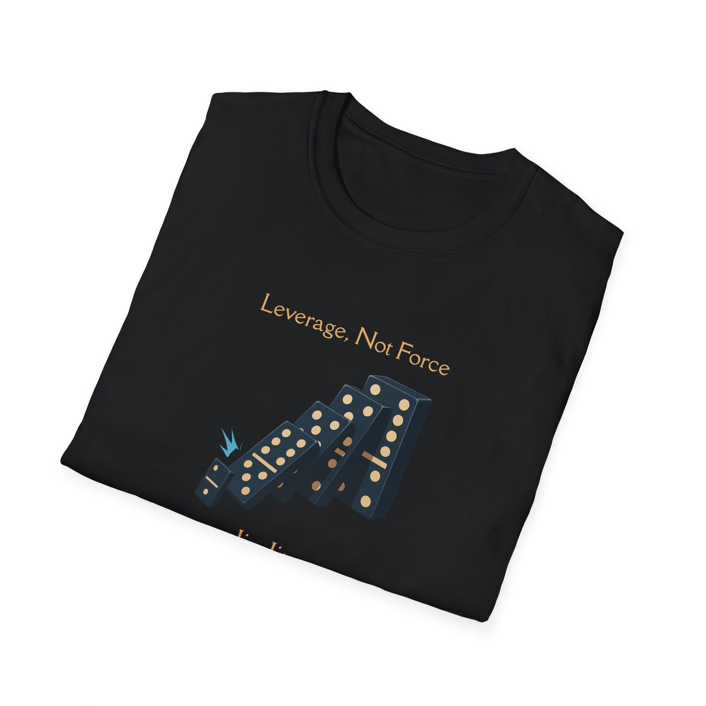 Jiu Jitsu T-Shirt - Leverage, Not Force