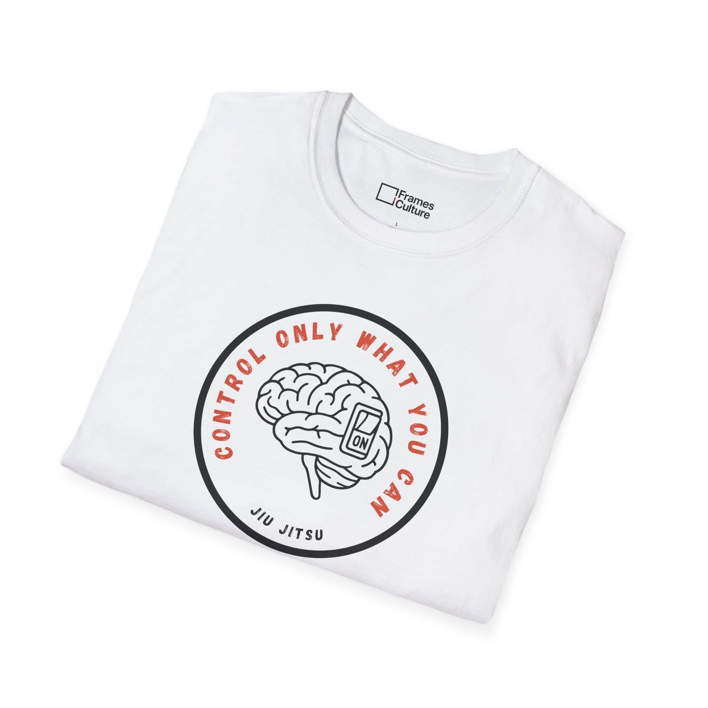 Brazilian Jiu Jitsu shirt - Control What You Can - Minimal