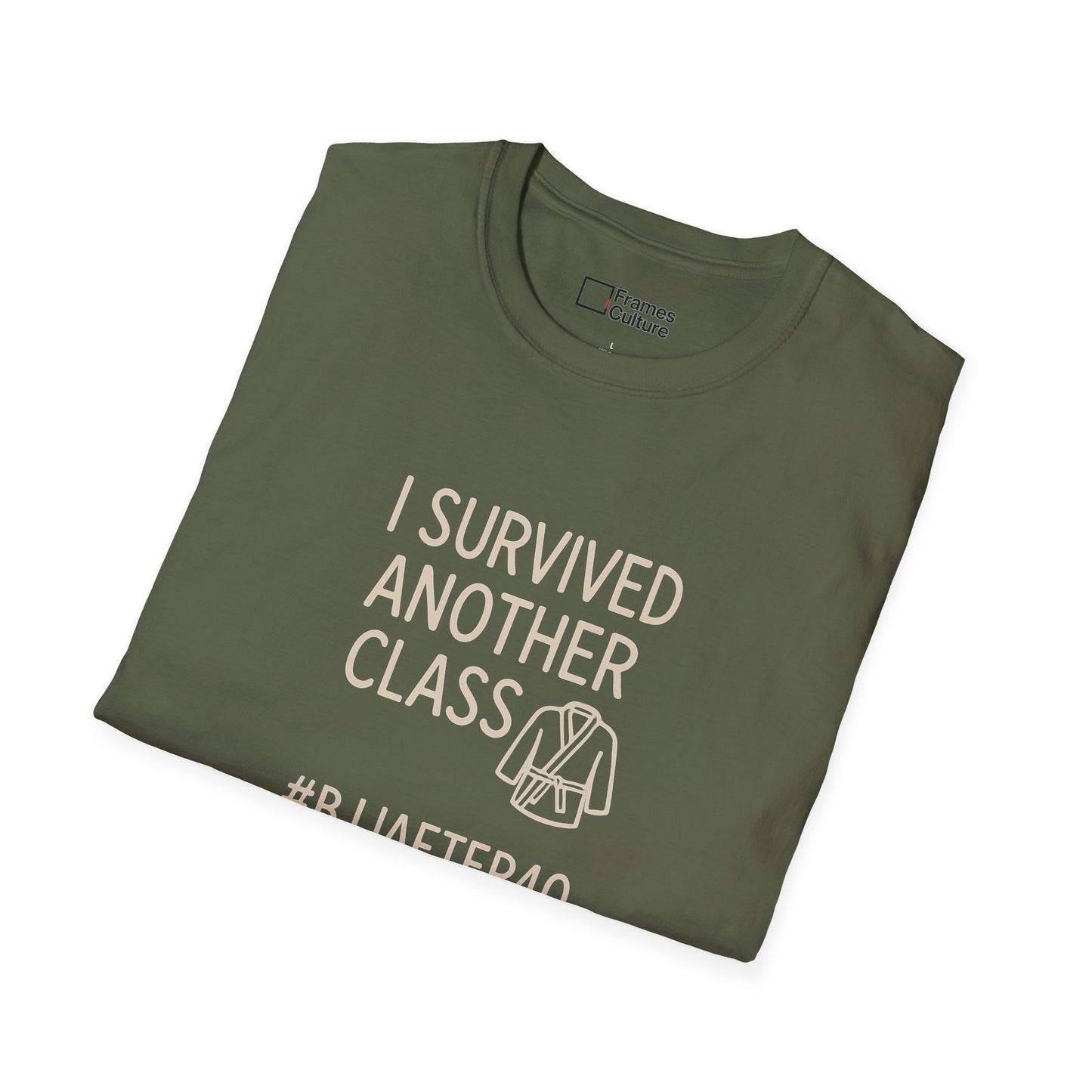 Brazilian Jiu Jitsu shirt - BJJAfter40: I Survived Another Class