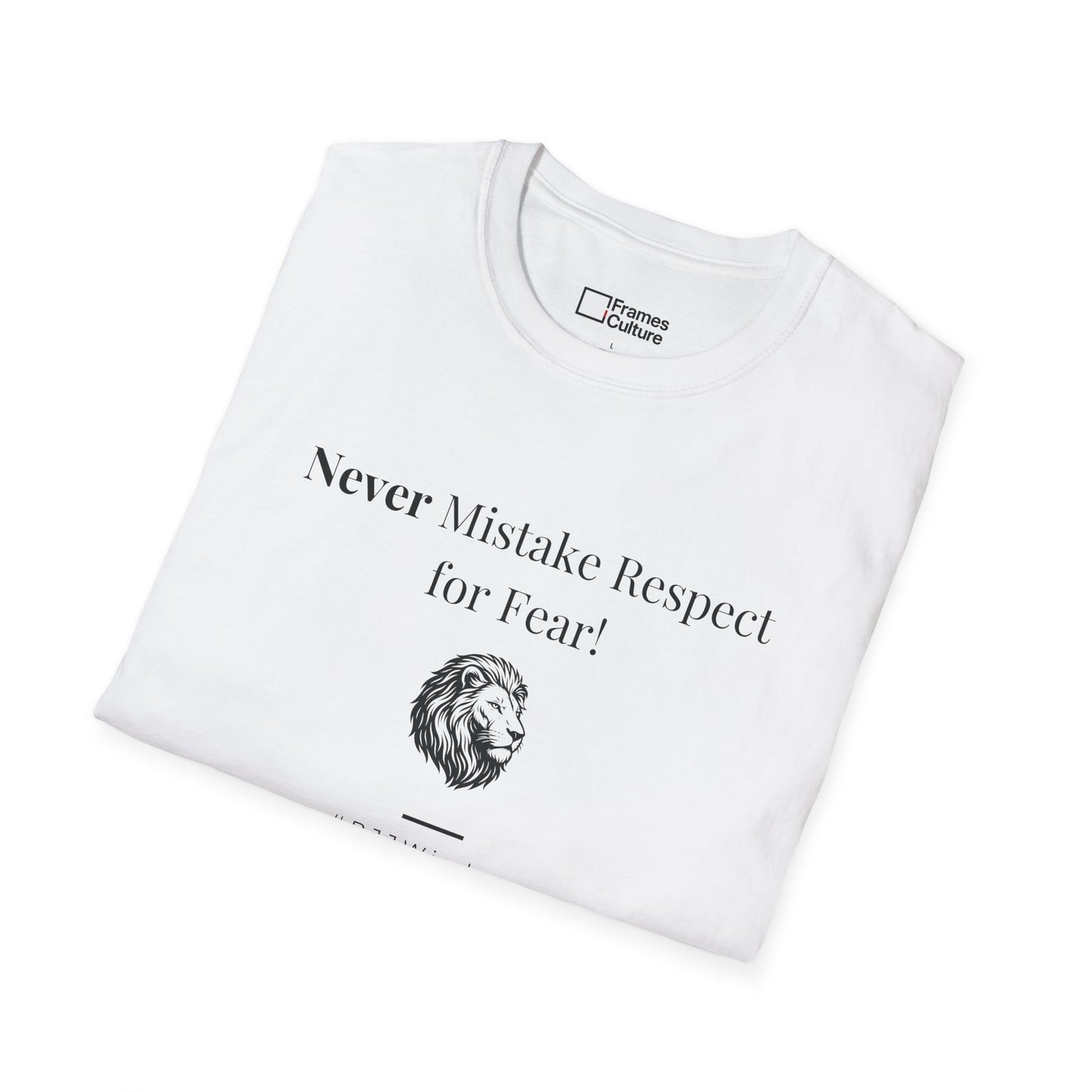 Jiu Jitsu T-Shirt - Never Mistake Respect for Fear