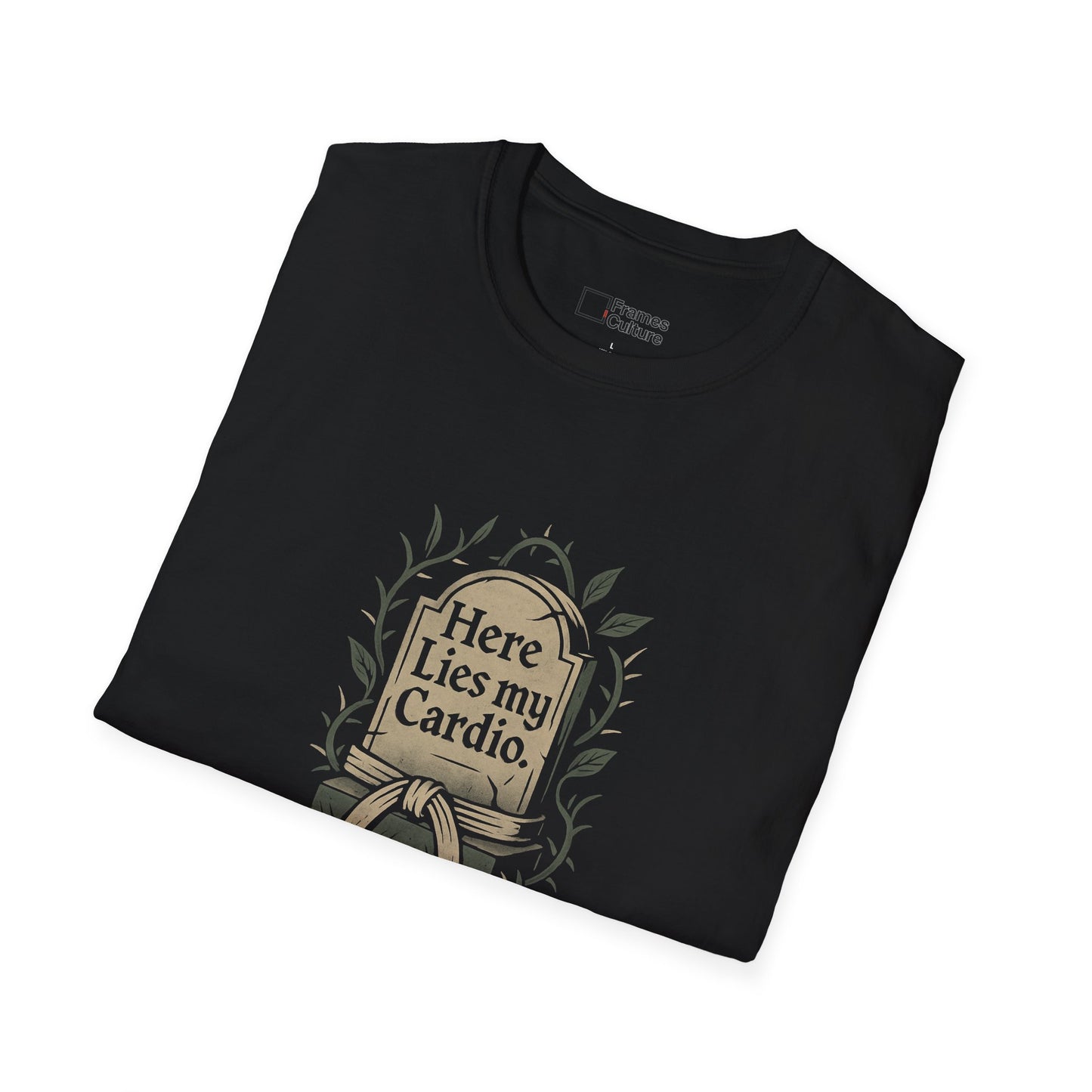 Jiu Jitsu T-Shirt - Here Lies My Cardio - Colors