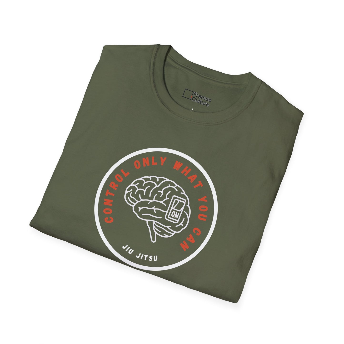 Brazilian Jiu Jitsu shirt - Control What You Can - Minimal