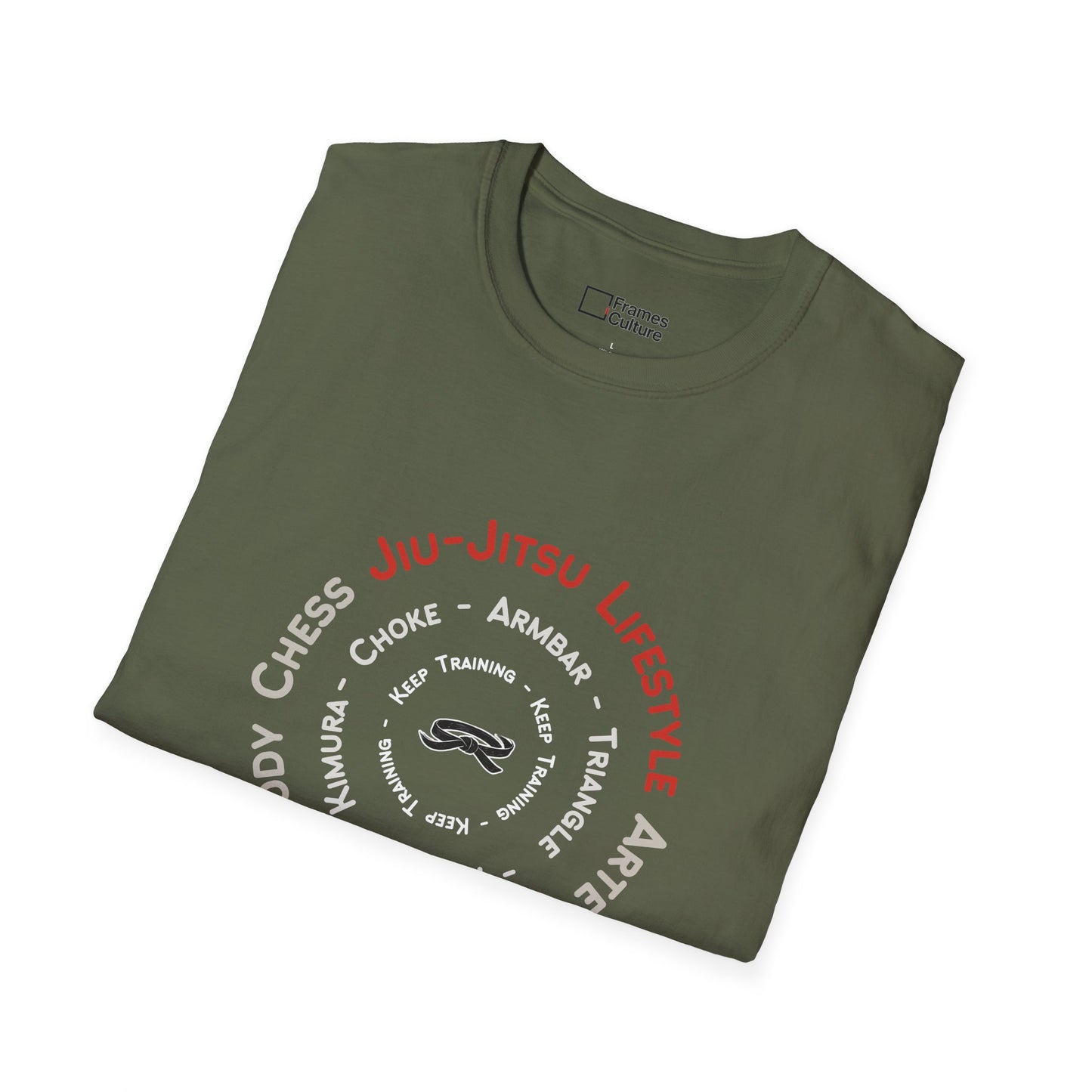 Jiu Jitsu T-Shirt - Never Stop Training