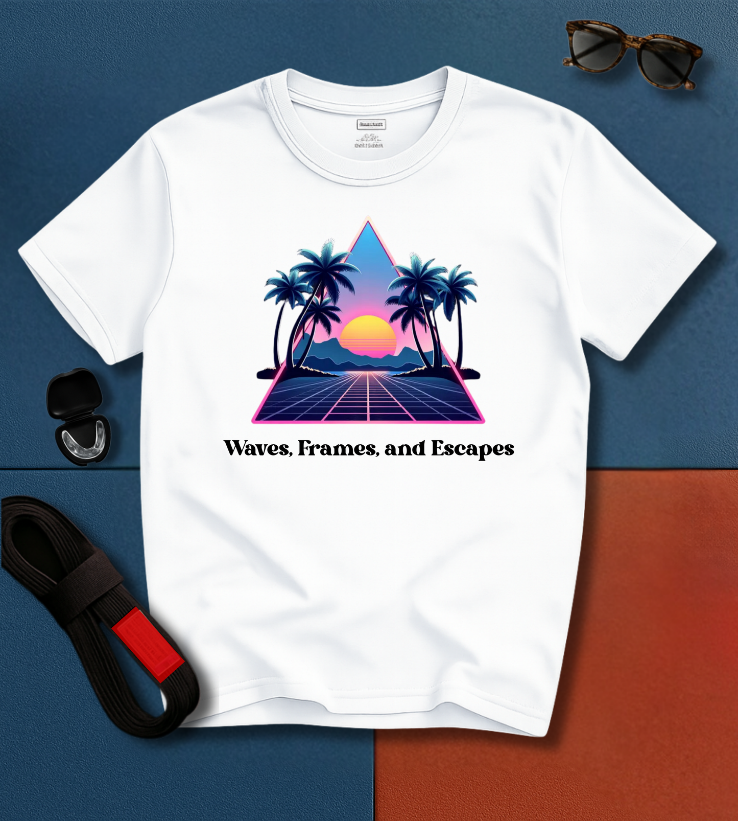 Brazilian Jiu-Jitsu Short Sleeve Shirt: Waves, Frames and Escapes