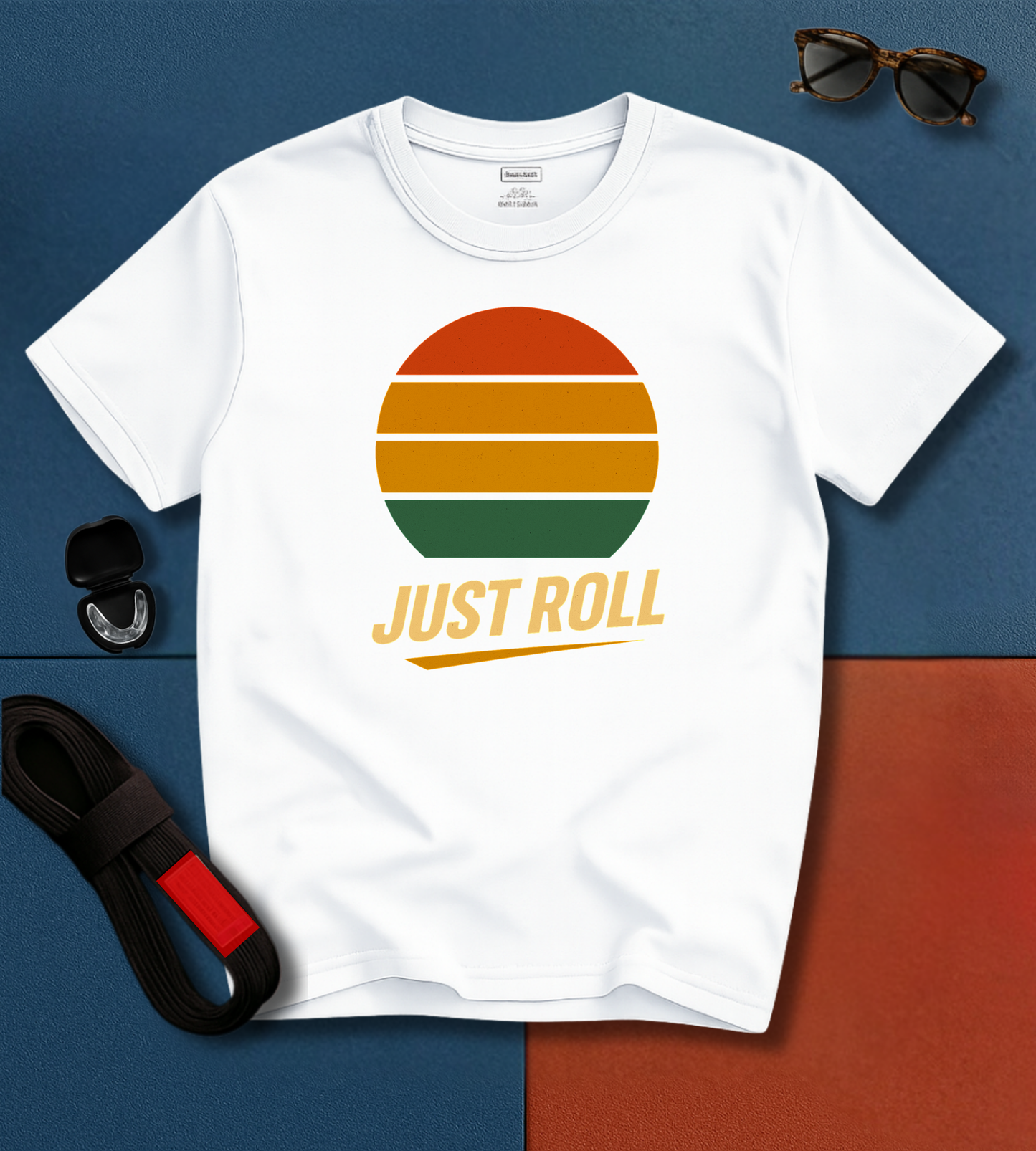 Brazilian Jiu-Jitsu Short Sleeve Shirt: Just Roll