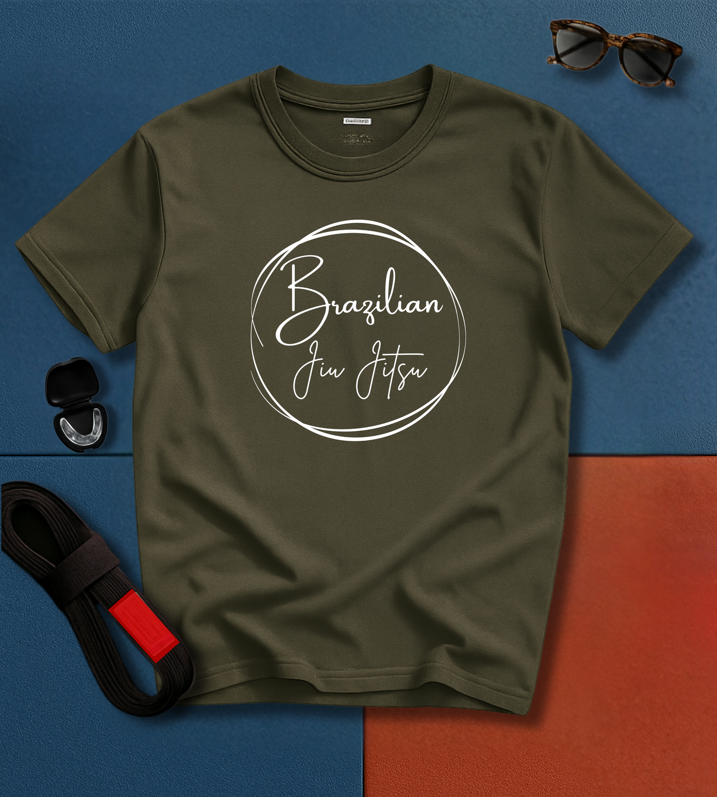 Brazilian Jiu-Jitsu Short Sleeve Shirt: Hand written