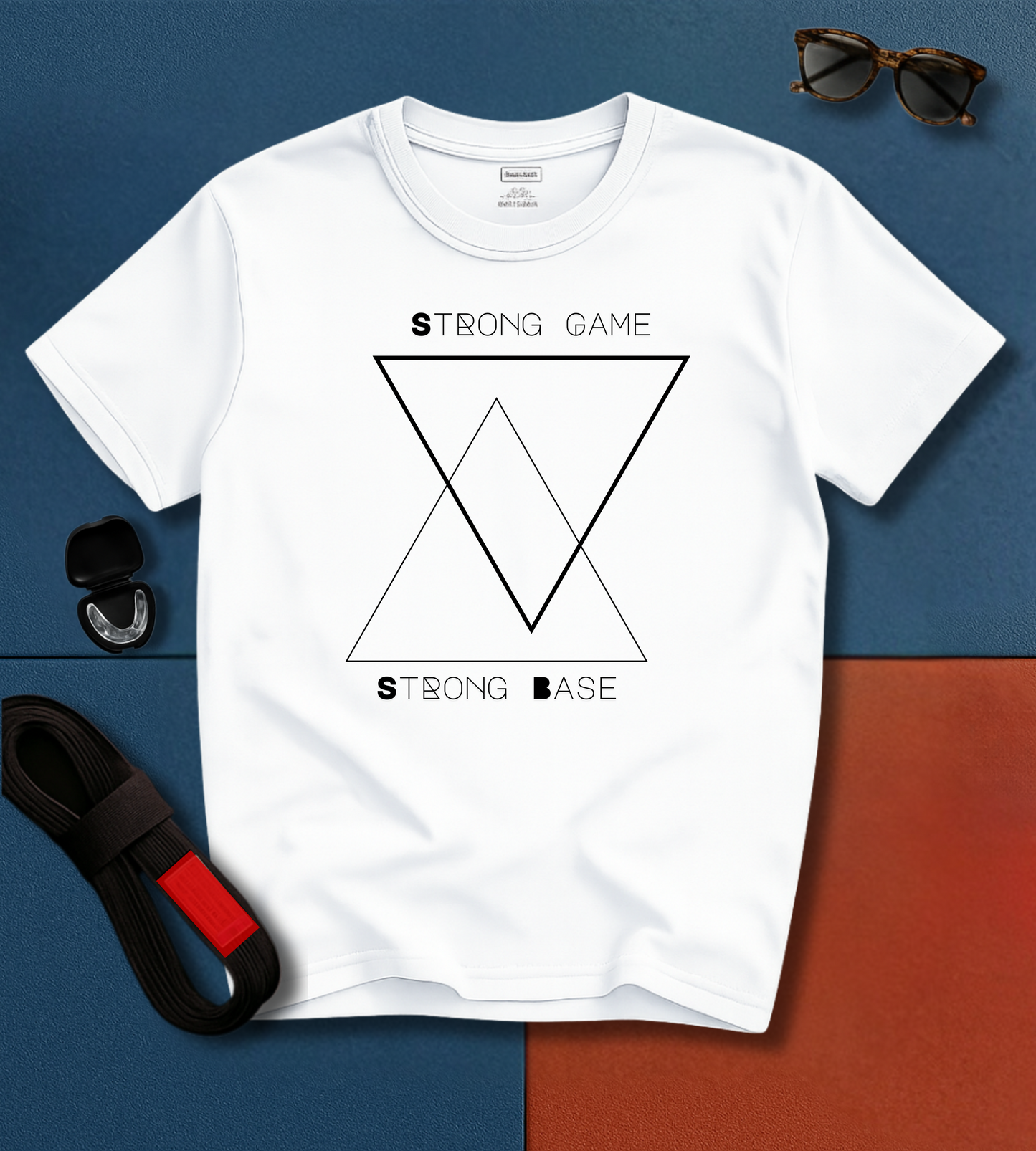 Brazilian Jiu Jitsu shirt - Strong Base, Strong Game