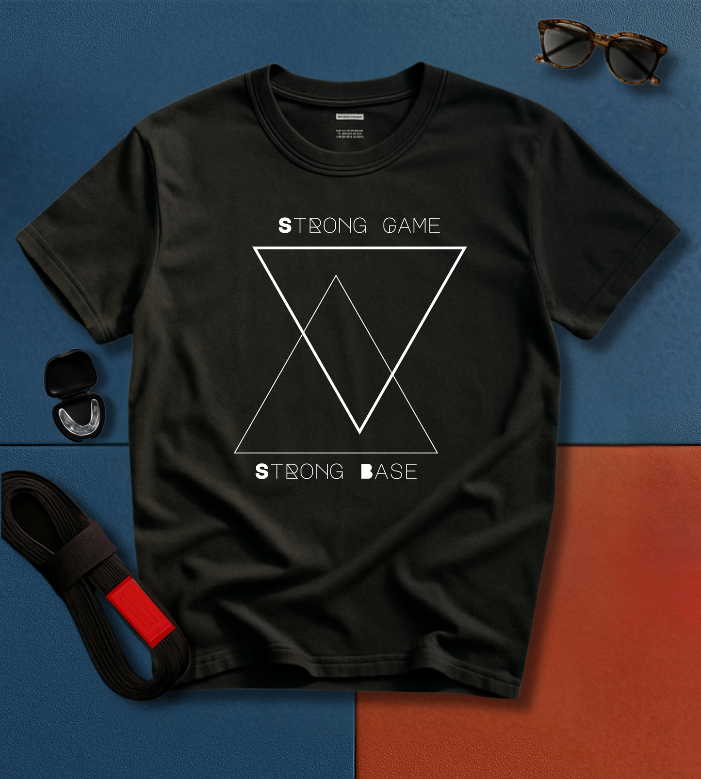 Brazilian Jiu Jitsu shirt - Strong Base, Strong Game