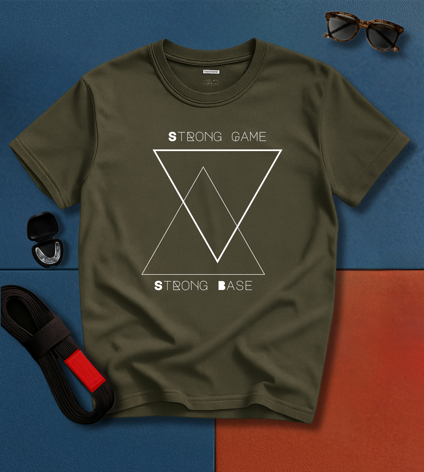 Brazilian Jiu Jitsu shirt - Strong Base, Strong Game