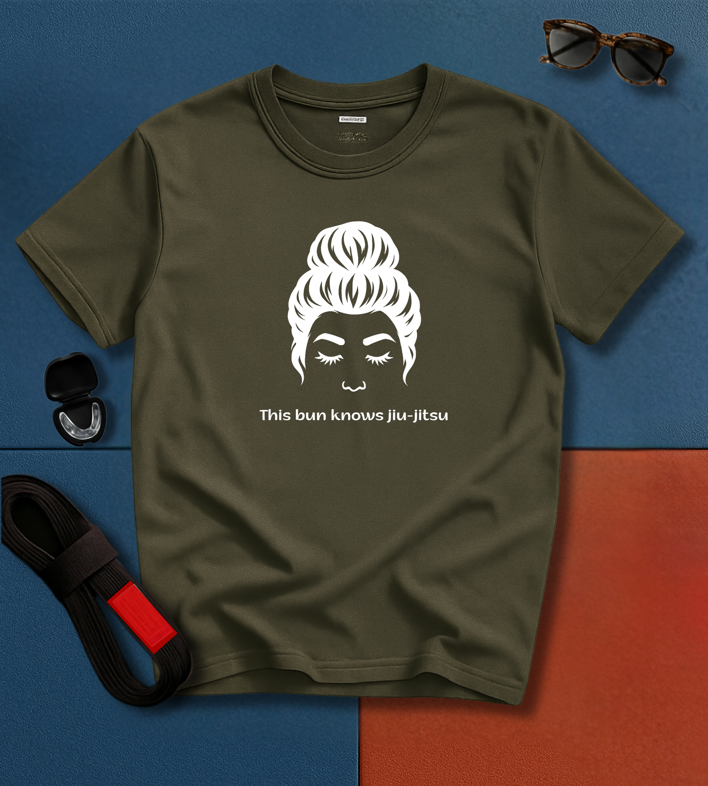 Brazilian Jiu Jitsu shirt - This Bun Knows Jiu-Jitsu