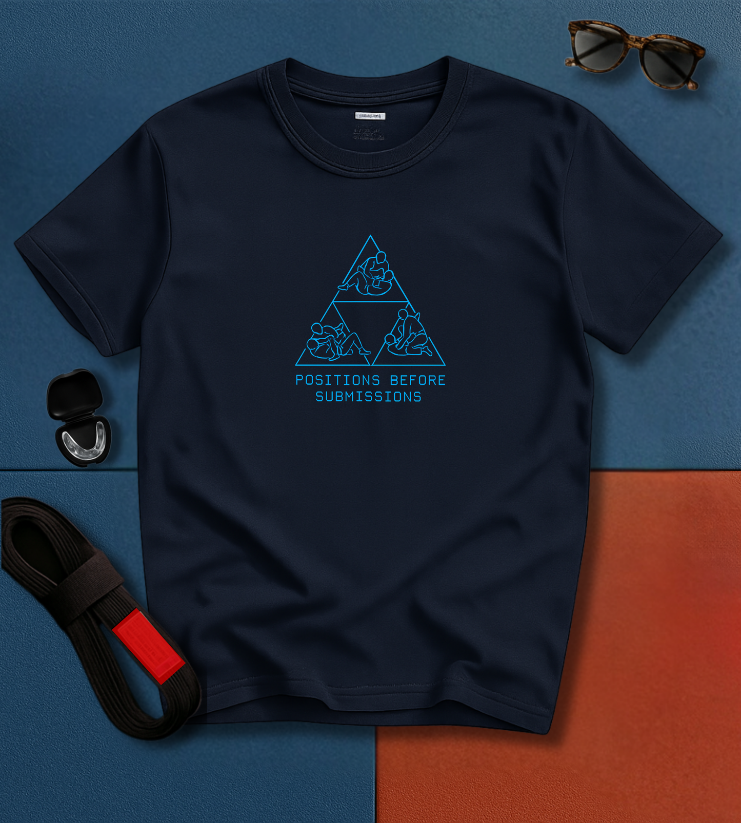 Jiu Jitsu T-Shirt - Positions Before Submissions