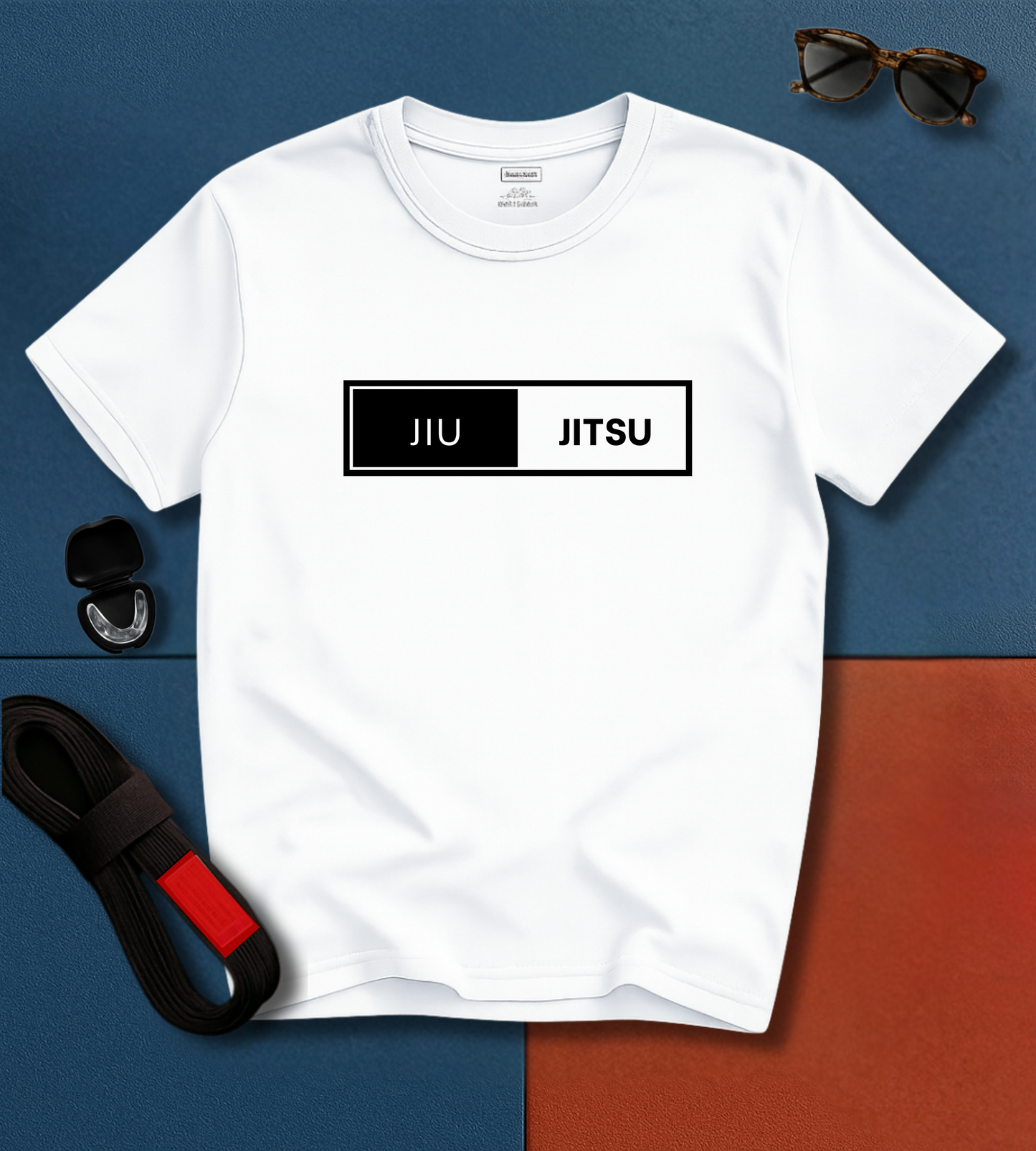 Jiu Jitsu T-Shirt - Black and White