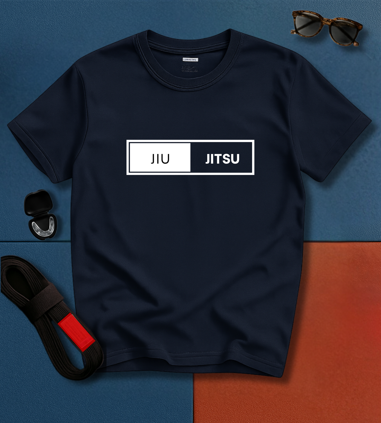 Jiu Jitsu T-Shirt - Black and White
