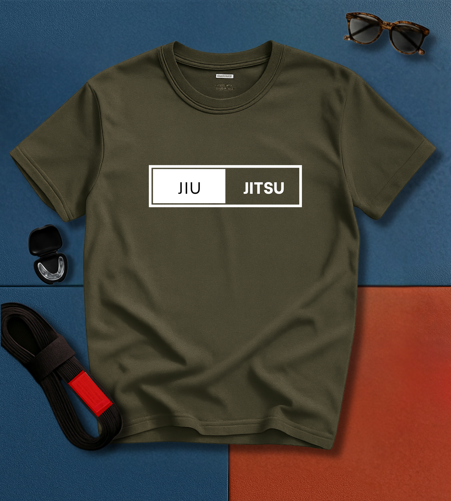 Jiu Jitsu T-Shirt - Black and White