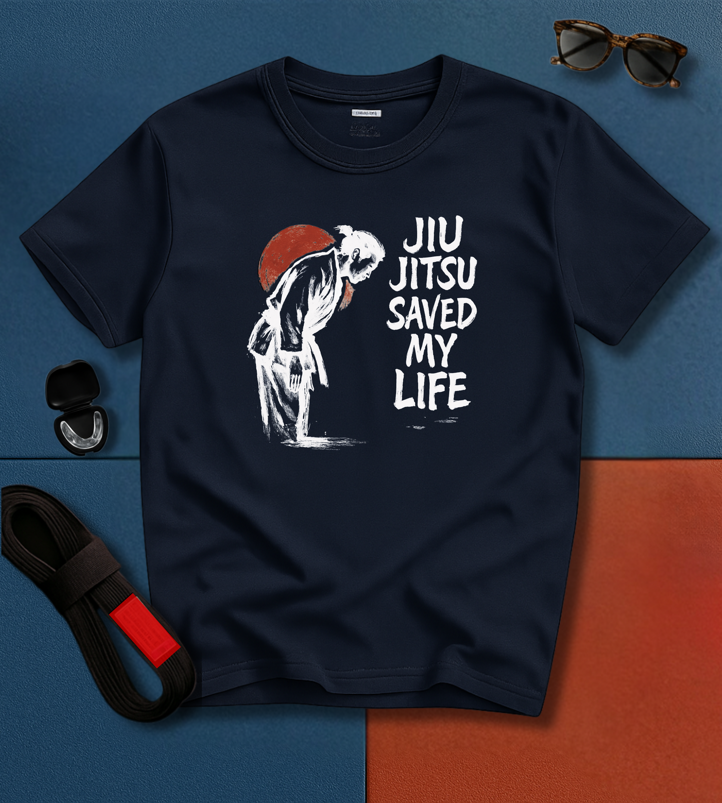Jiu Jitsu T-Shirt - Jiu-Jitsu Save My Life
