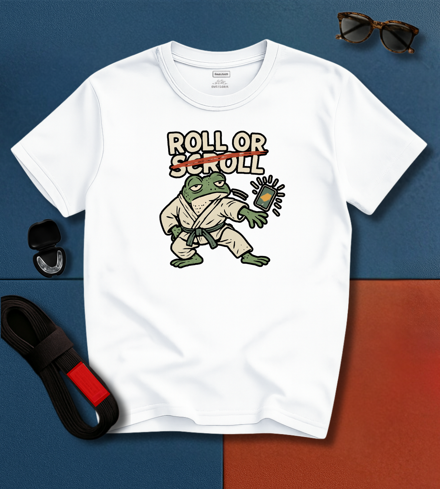 Jiu Jitsu T-Shirt - Roll Or Scroll