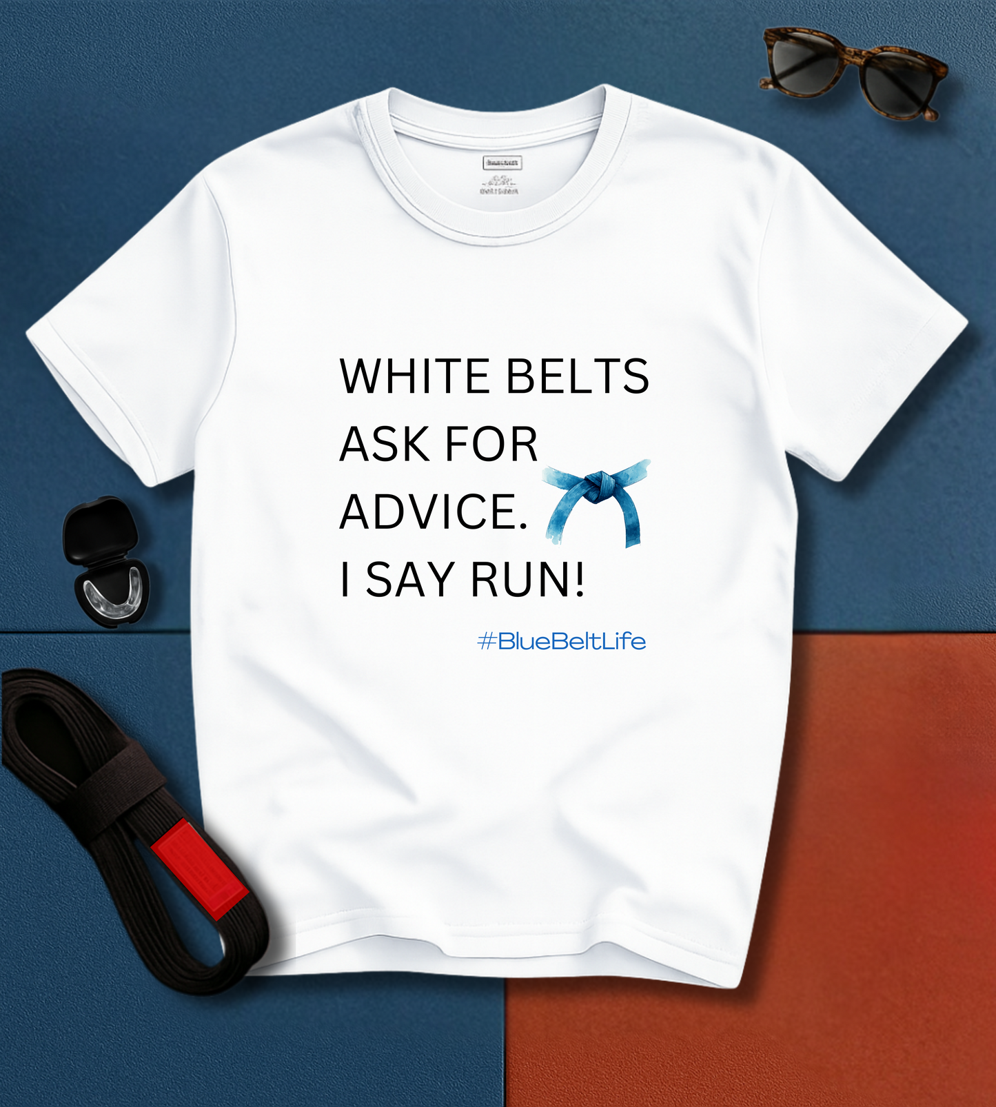 Jiu Jitsu T-Shirt - Advice For White Belts