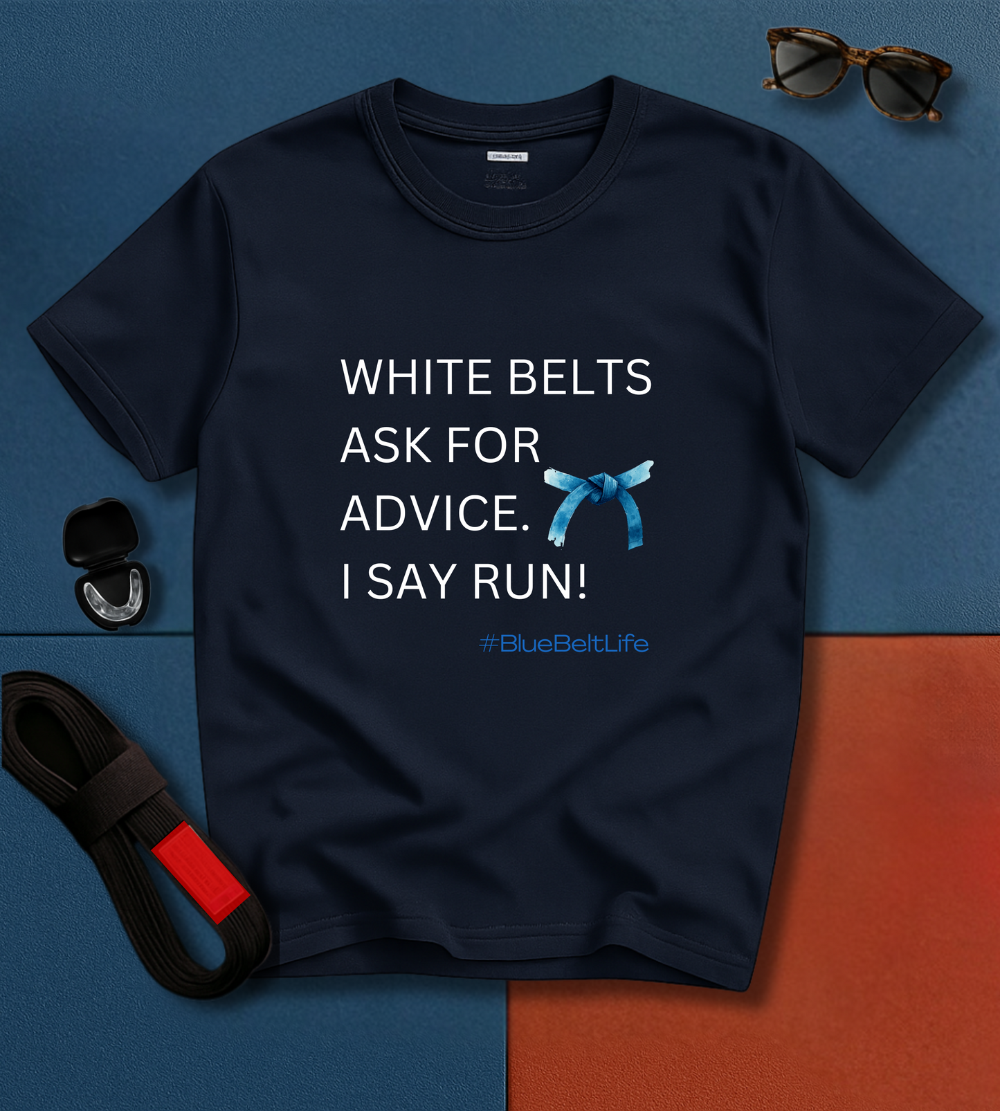 Jiu Jitsu T-Shirt - Advice For White Belts