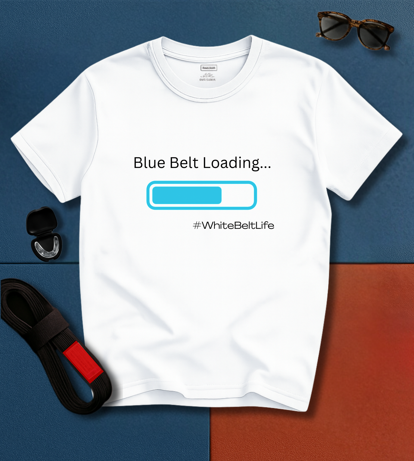Jiu Jitsu T-Shirt - Blue Belt Loading