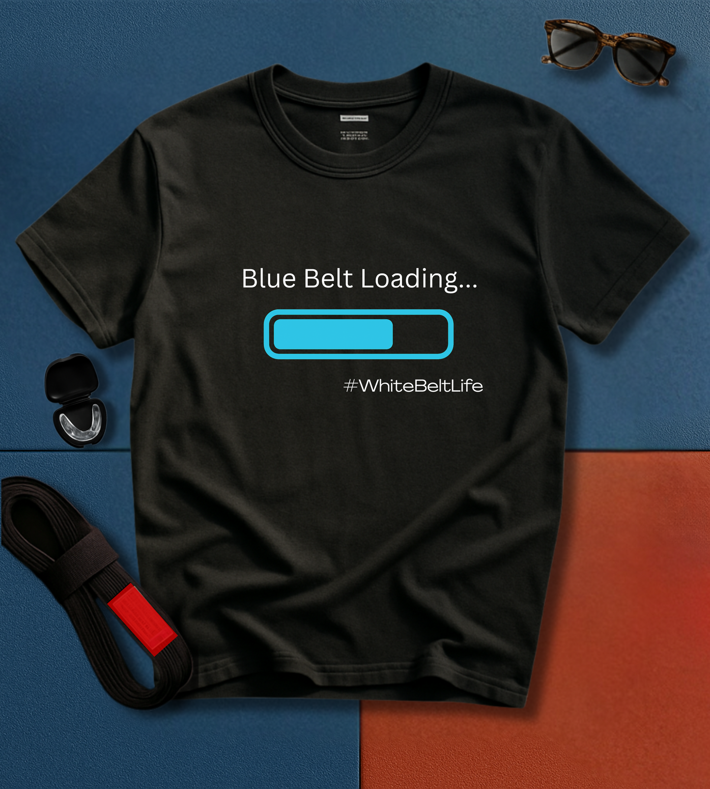 Jiu Jitsu T-Shirt - Blue Belt Loading