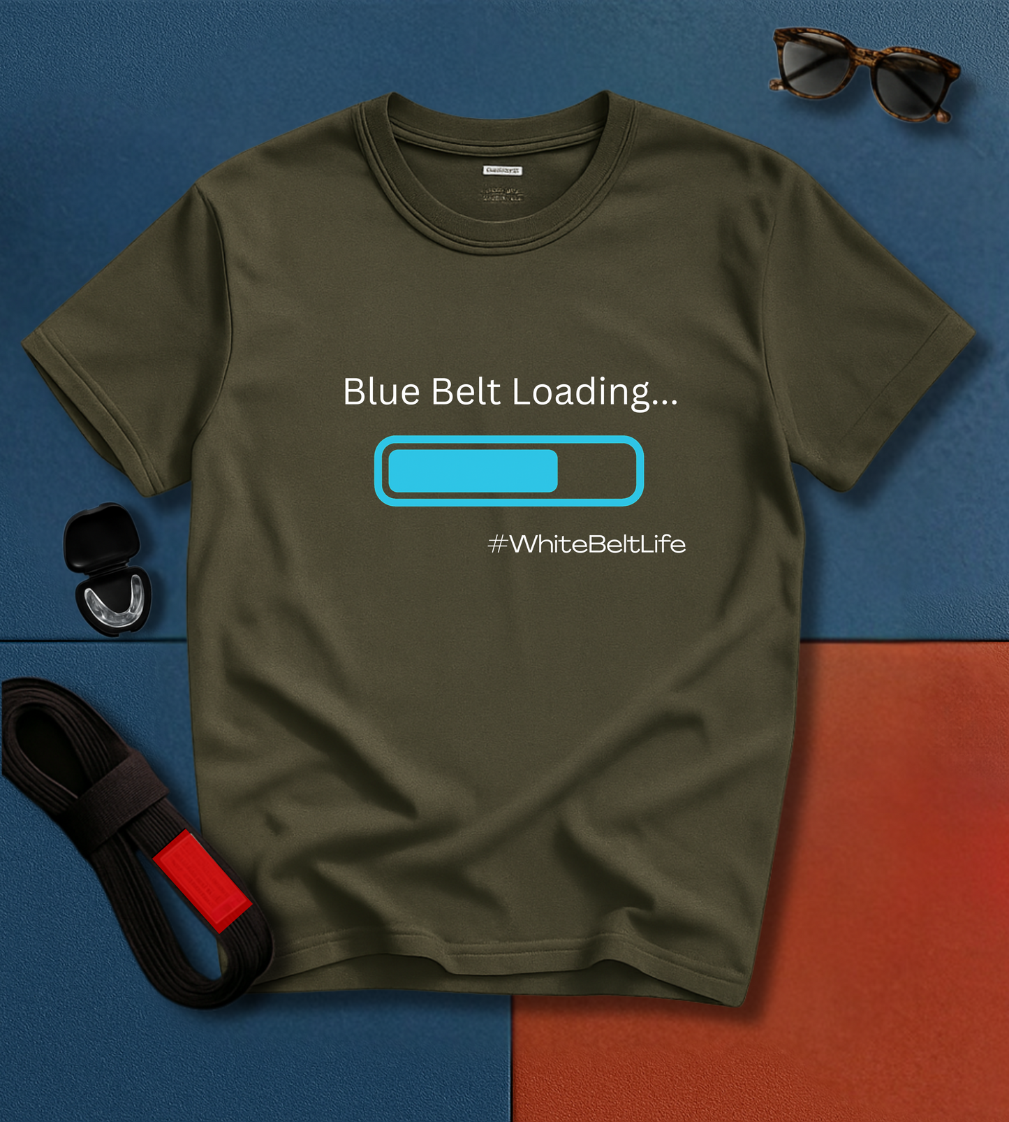 Jiu Jitsu T-Shirt - Blue Belt Loading