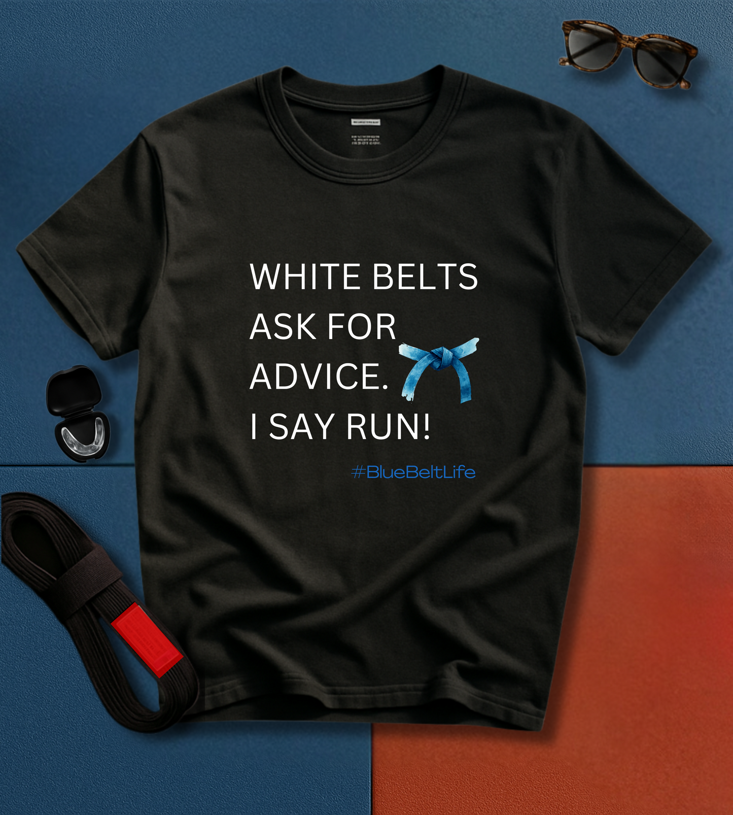Jiu Jitsu T-Shirt - Advice For White Belts