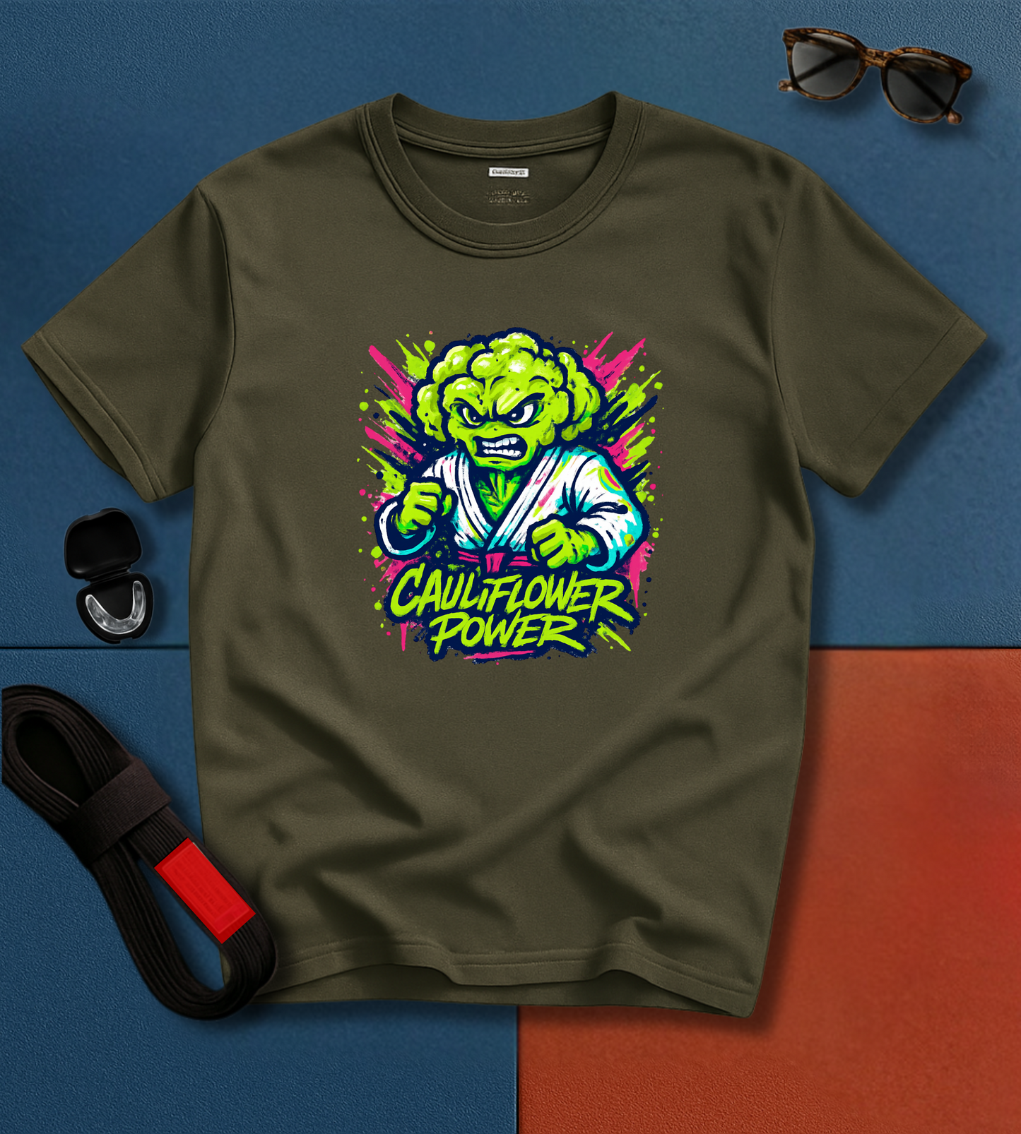 Jiu Jitsu T-Shirt - Cauliflower Power