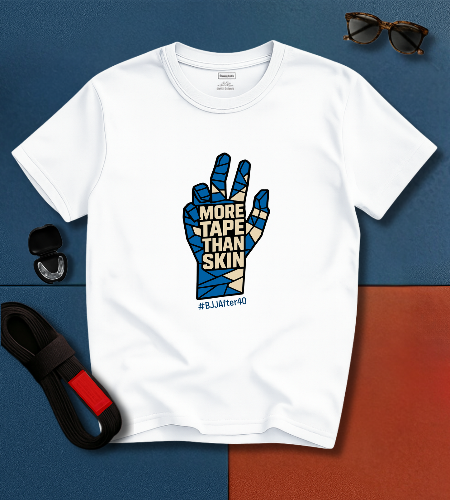 Jiu Jitsu T-Shirt - More tape than skin - Colors