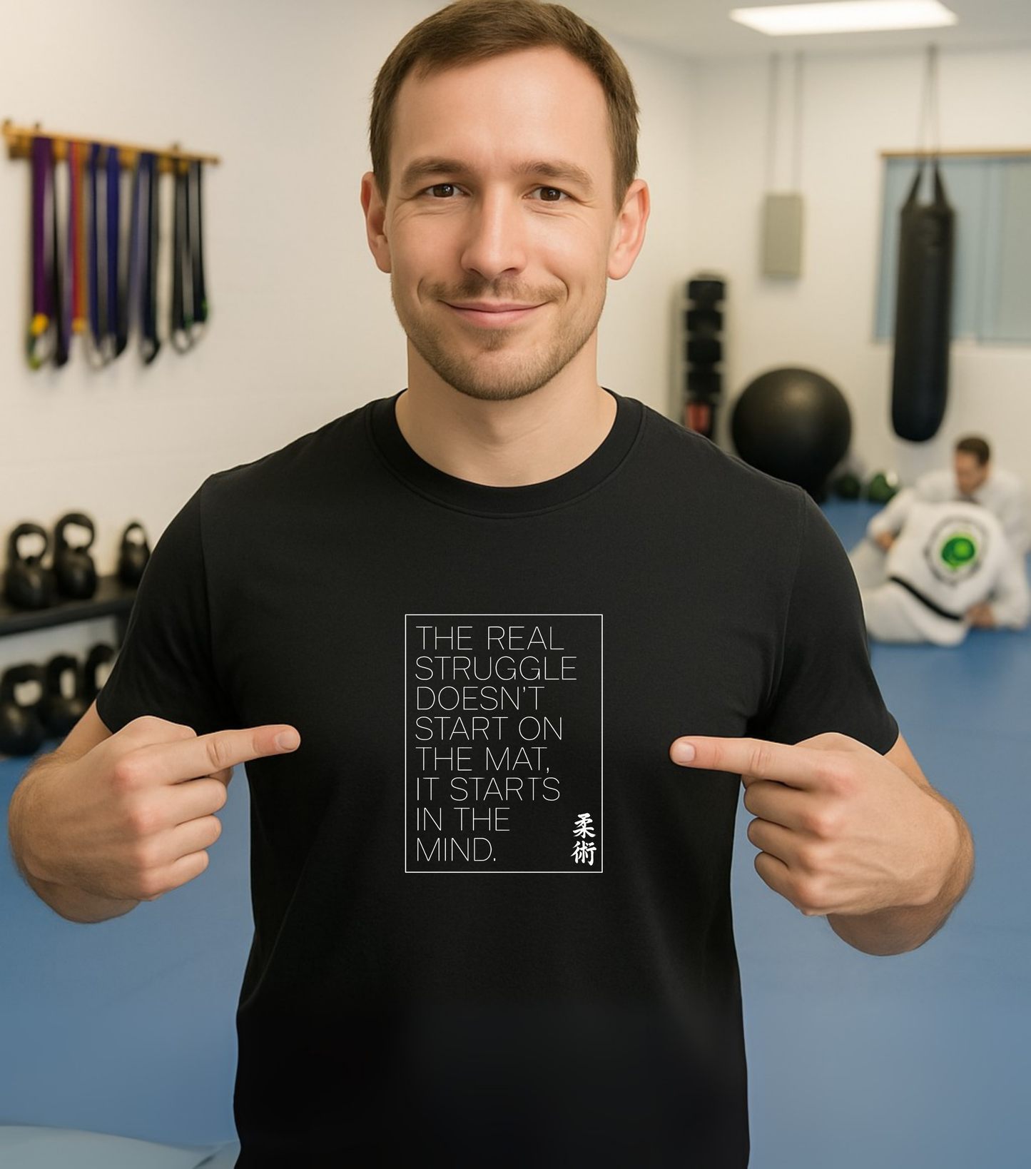 Jiu Jitsu T-Shirt -The Real Struggle