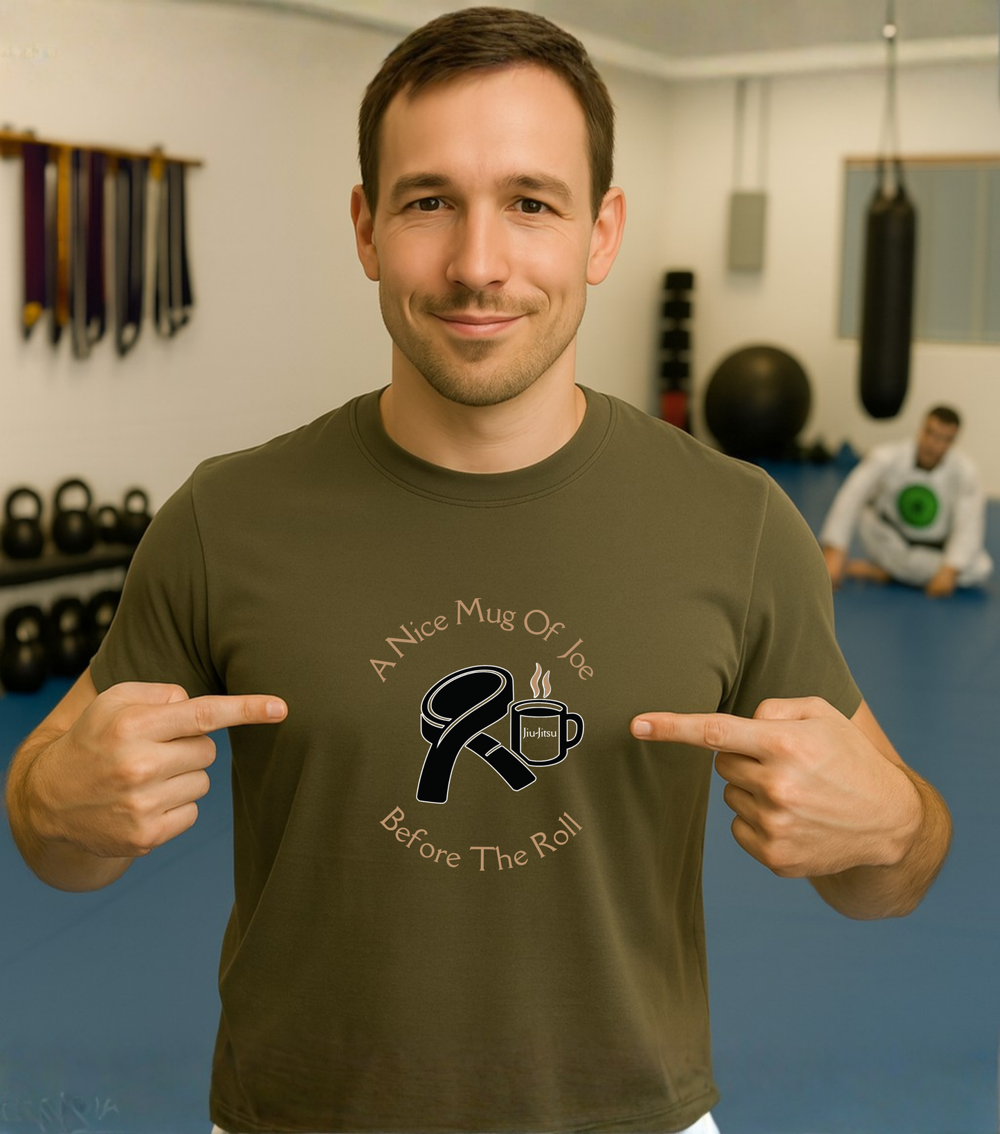 Jiu Jitsu shirt - Mug of Joe Before The Roll