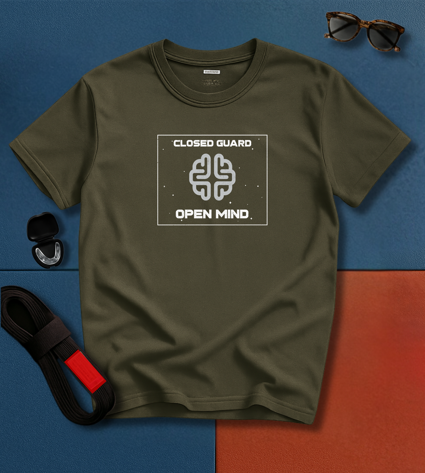 Brazilian Jiu Jitsu shirt - Closed Guard Open Mind