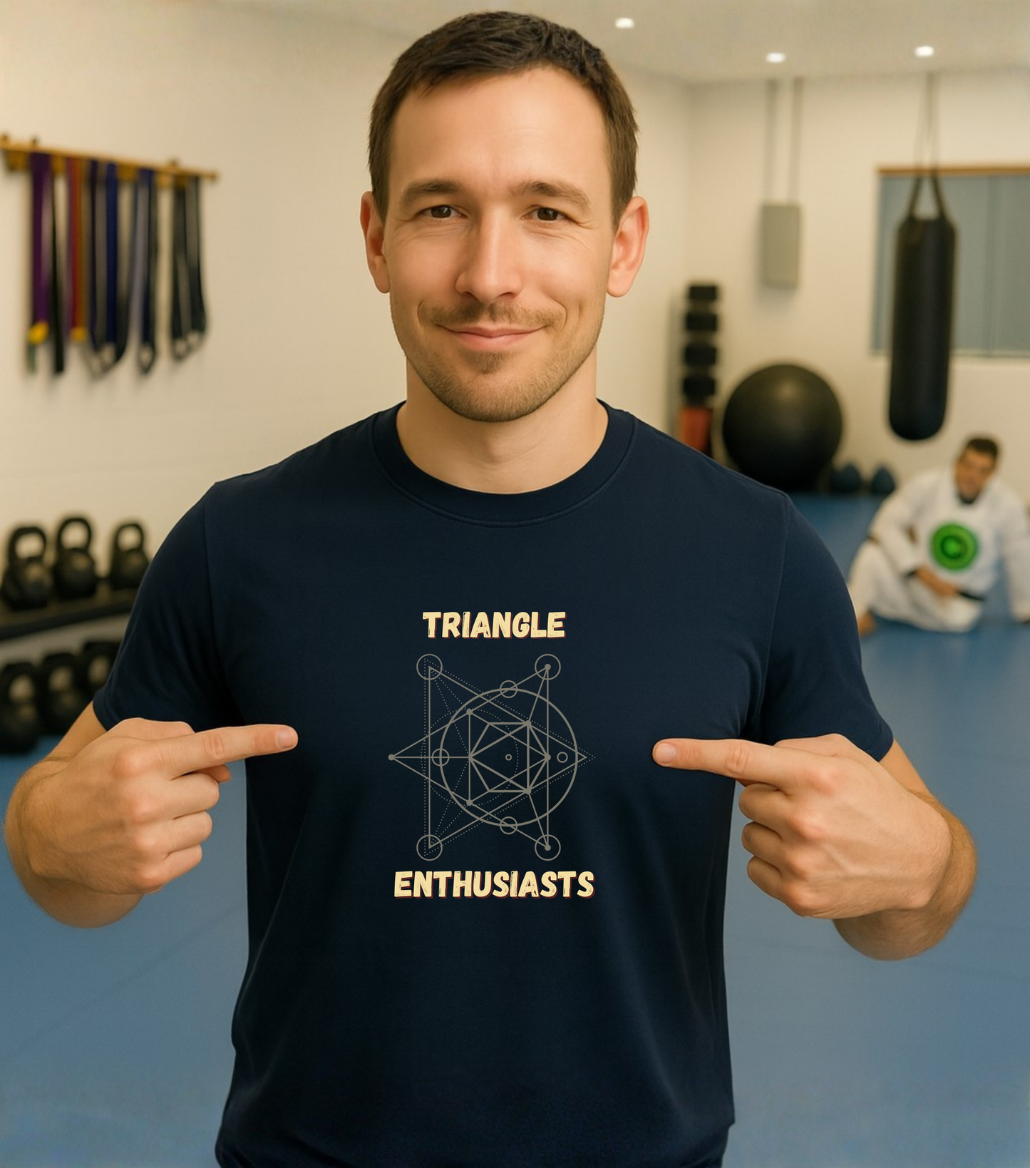 Brazilian Jiu Jitsu shirt - Triangle Enthusiasts - Complex