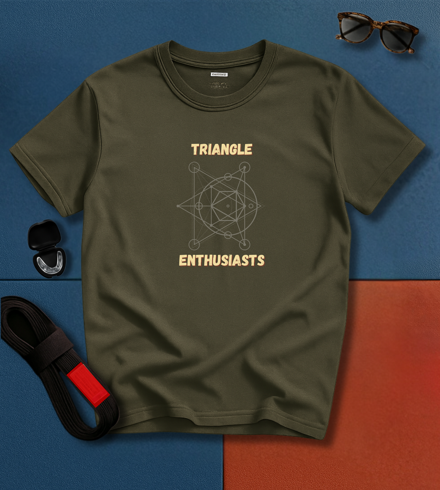 Brazilian Jiu Jitsu shirt - Triangle Enthusiasts - Complex