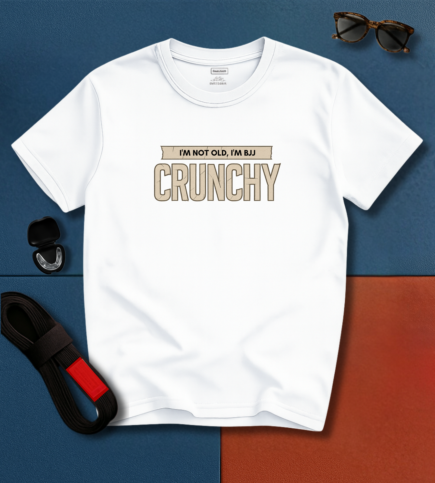 Brazilian Jiu Jitsu shirt - I'm Not Old, I'm BJJ Crunchy