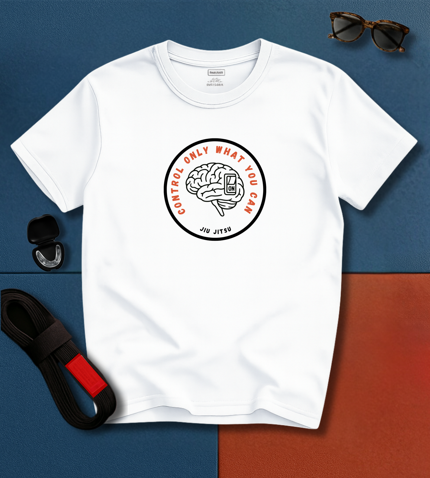 Brazilian Jiu Jitsu shirt - Control What You Can - Minimal