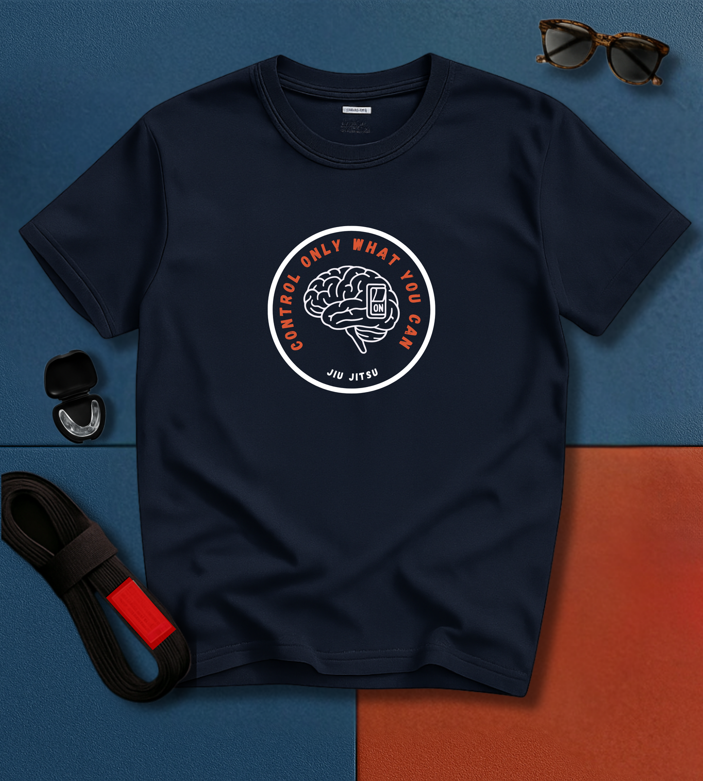 Brazilian Jiu Jitsu shirt - Control What You Can - Minimal