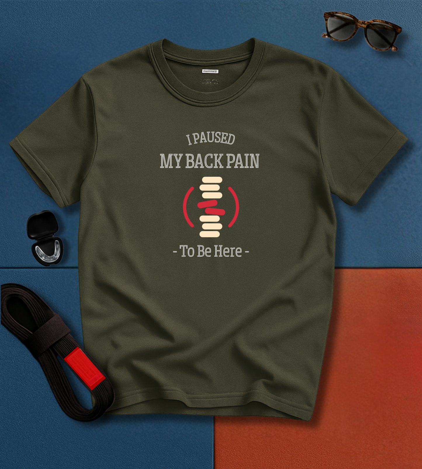 Jiu Jitsu shirt - I Paused My Back Pain to Be Here