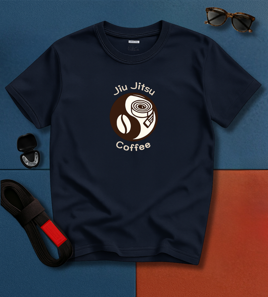 Coffee and Jiu Jitsu BJJ T-shirt