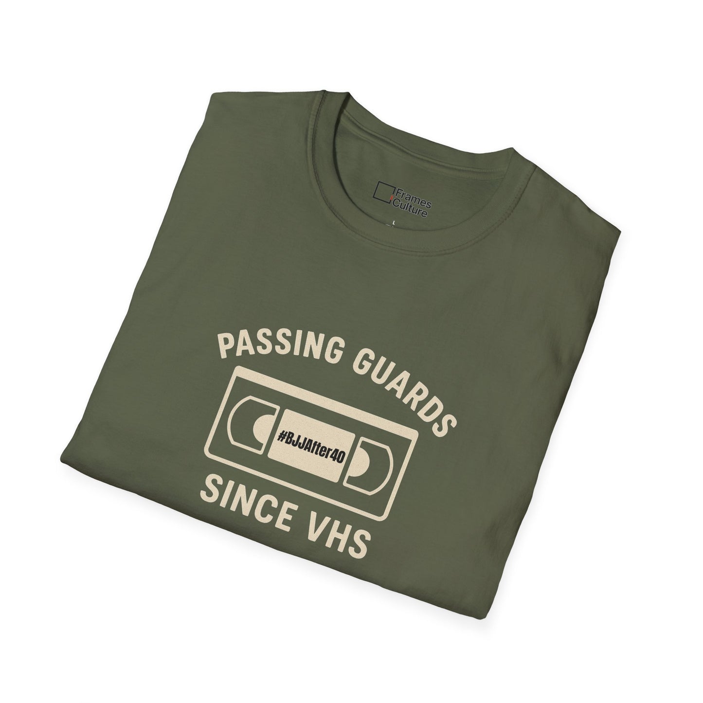 Brazilian Jiu Jitsu shirt - Passing Guards Since VHS - Minimal