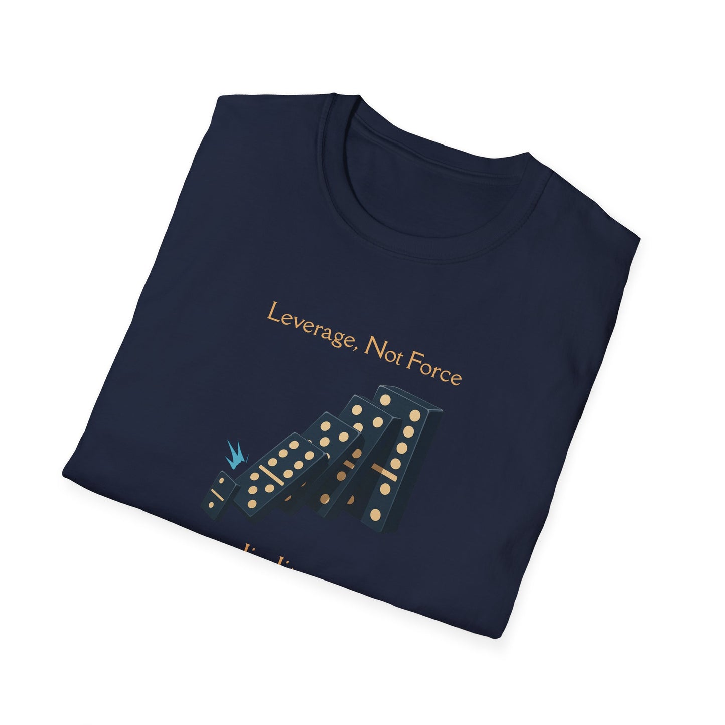 Jiu Jitsu T-Shirt - Leverage, Not Force
