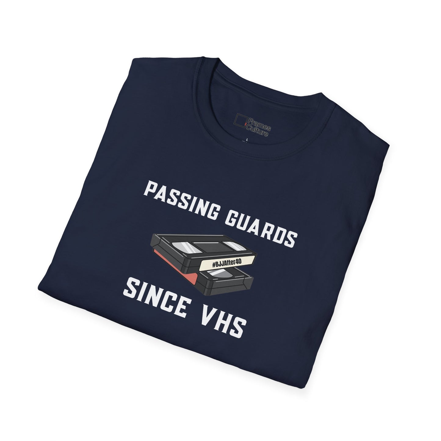 Brazilian Jiu Jitsu shirt - Passing Guarda Since VHS - Graphic