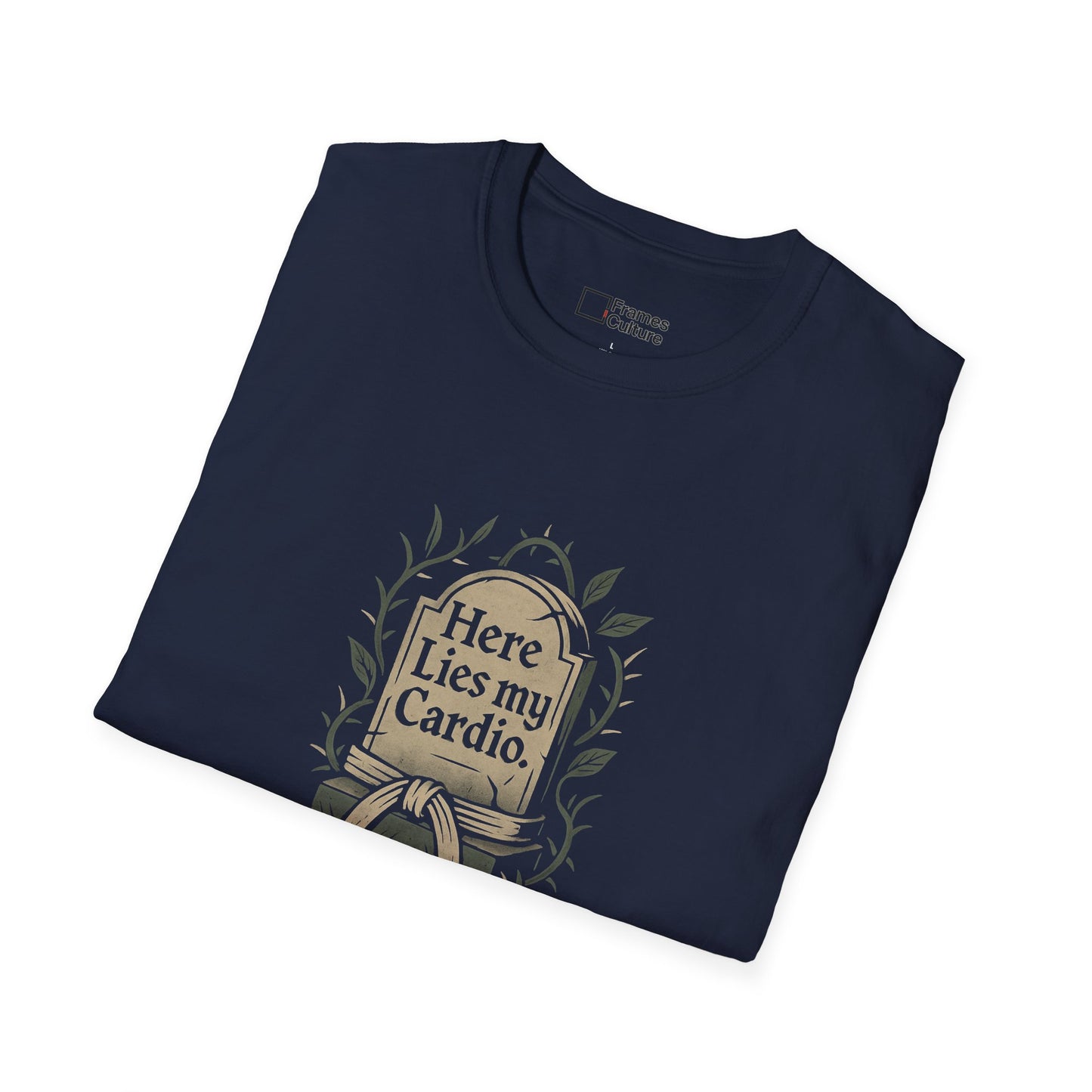 Jiu Jitsu T-Shirt - Here Lies My Cardio - Colors