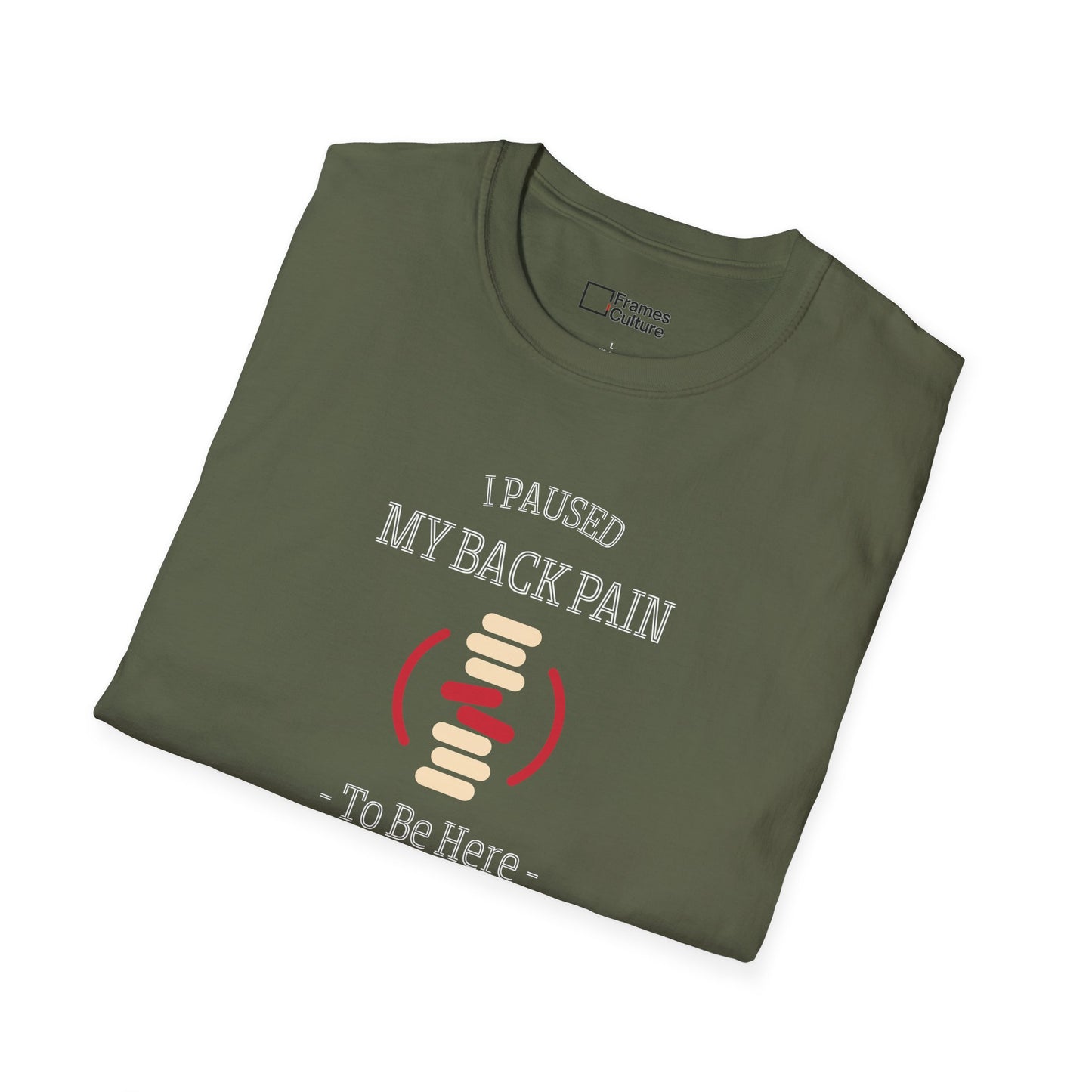 Jiu Jitsu shirt - I Paused My Back Pain to Be Here