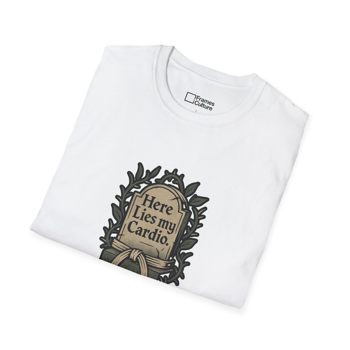 Jiu Jitsu T-Shirt - Here Lies My Cardio - Colors