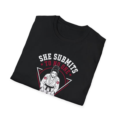 She Submits BJJ T-shirt