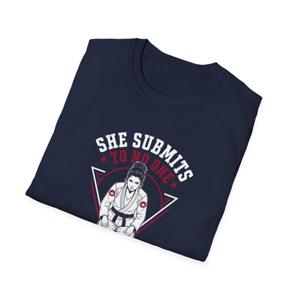 She Submits BJJ T-shirt