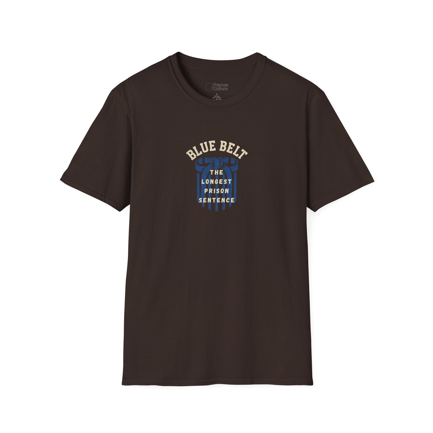 Blue Belt Prison Sentence BJJ T-shirt