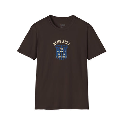 Blue Belt Prison Sentence BJJ T-shirt
